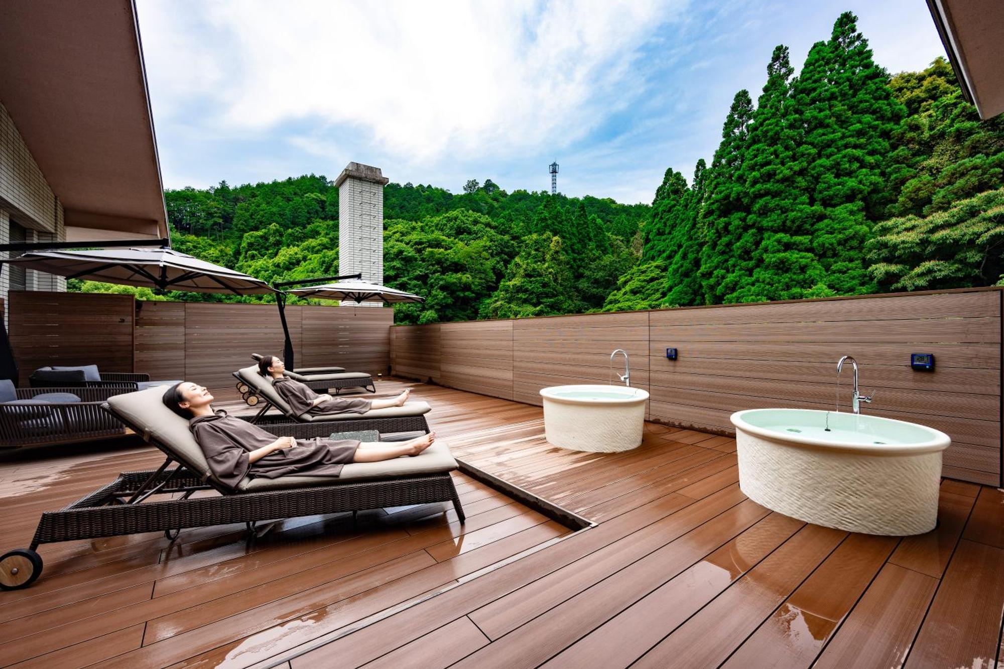 Urari Takeo Garden Terrace Spa Resorts Exterior foto